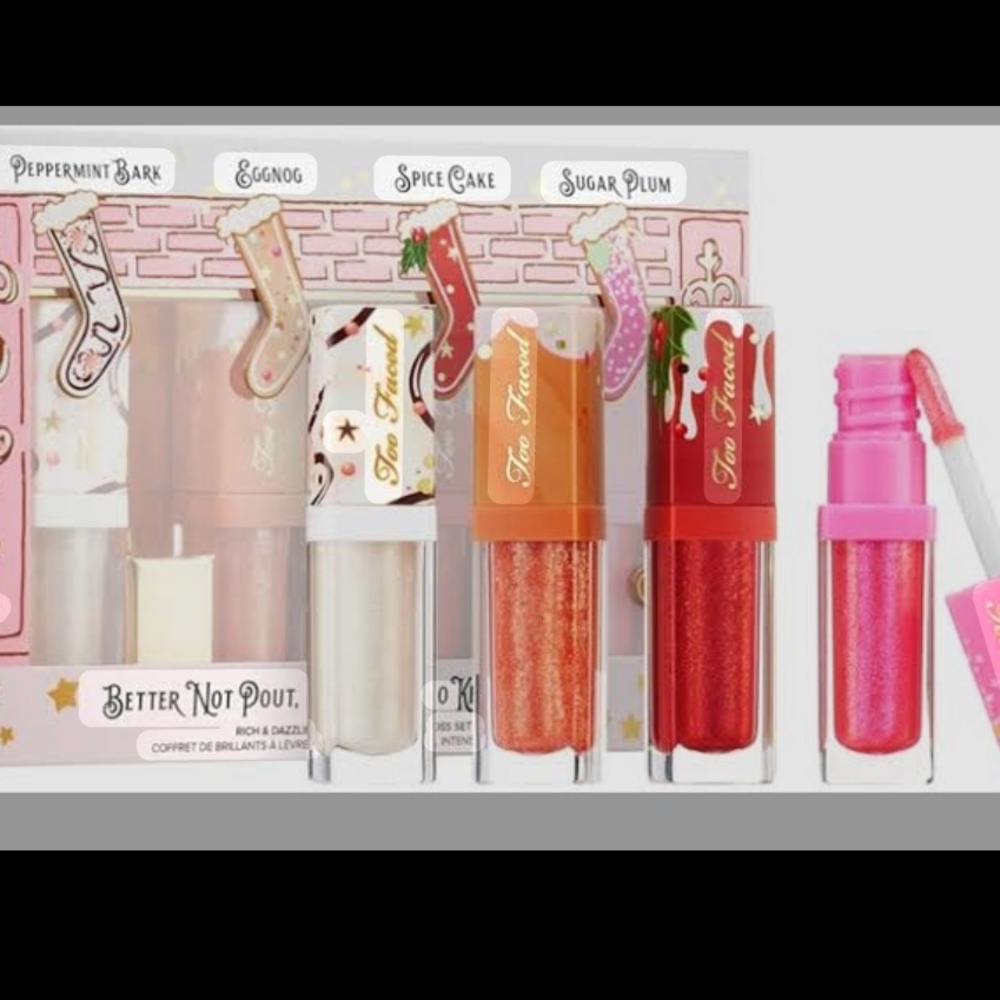Too Faced Holiday Lip Gloss Collection - Picture 2 of 2